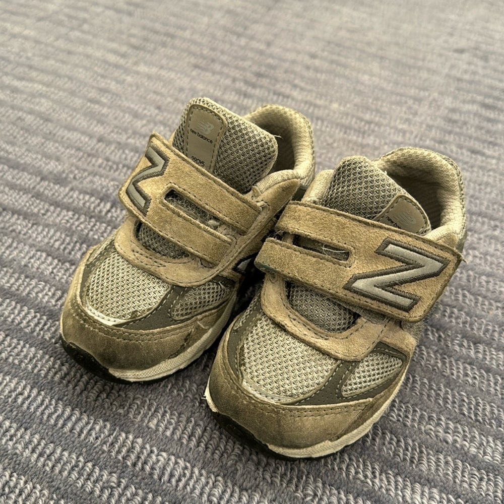 New Balance 990v5 Sneaker Toddler, Velcro